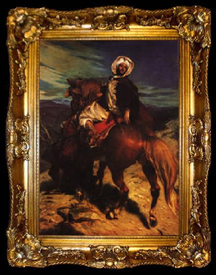framed  Alfred Dehodencq The Farewell of King Boabdil at Granada, ta009-2